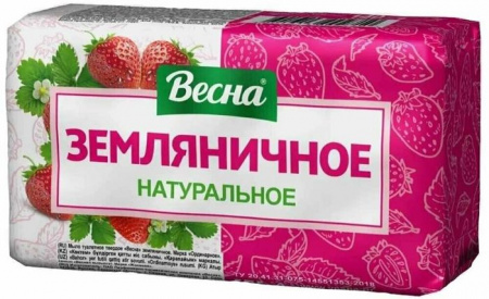мыло 140гр ЗЕМЛЯНИЧНОЕ   Весна - КОЛОРЛОН ВТД Новосибирск