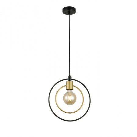 Подвесной светильник Escada 1162/1S E27*40W Black/Gold - КОЛОРЛОН ВТД Новосибирск