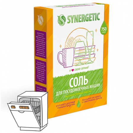 SYNERGETIC 750г cоль от накипи в посудомоечных машинах - КОЛОРЛОН ВТД Новосибирск