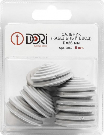 Сальник d=26мм (Dотв.бокса 32мм), 6шт Dori 2862 - КОЛОРЛОН ВТД Новосибирск