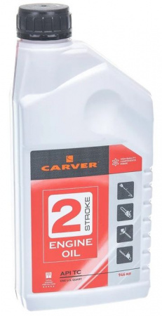 Масло CARVER 2-т.минер. API TC 0,946 л. - КОЛОРЛОН ВТД Новосибирск