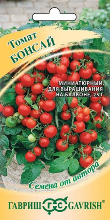 Томат Бонсай 0.05г, балконный (Гавриш) цв - КОЛОРЛОН ВТД Новосибирск