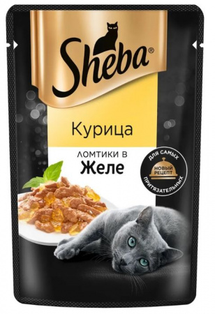 75Г ВЛАЖНЫЙ КОРМ SHEBA Д/К КУРИЦА В ЖЕЛЕ  127909 - КОЛОРЛОН ВТД Новосибирск