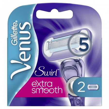 Gillette Venus SWIRL кассеты для бритья (2шт) - КОЛОРЛОН ВТД Новосибирск
