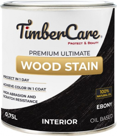 Масло TimberCare WS 350036 (цвет: Эбеновое дерево/ Ebony), банка 0,75л - КОЛОРЛОН ВТД Новосибирск