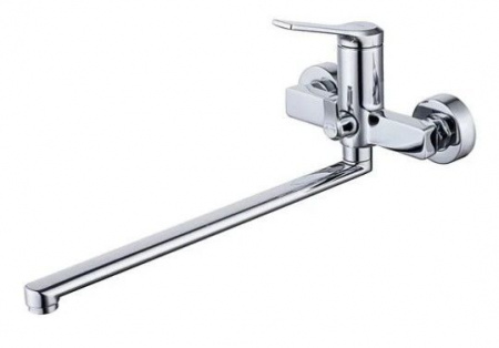 Смеситель для ванны с длинным изливом, глянцевый хром, Parker, IDDIS, PARSB02i10WA - КОЛОРЛОН ВТД Новосибирск