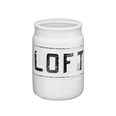 LOFT Стакан для зубных щеток настольный, керамика, LOFT FOR-LT042 - КОЛОРЛОН ВТД Новосибирск
