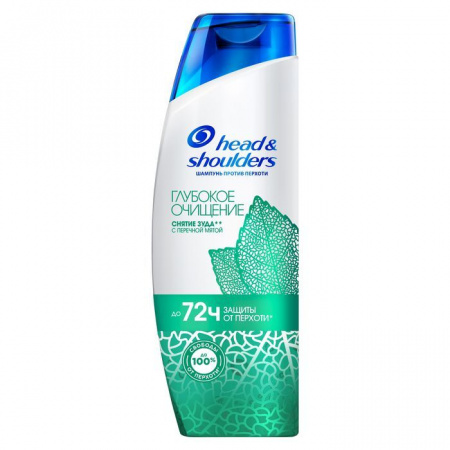 HEAD & SHOULDERS Шампунь против перхоти Detox Глубокое очищение Снятие зуда 300мл - КОЛОРЛОН ВТД Новосибирск