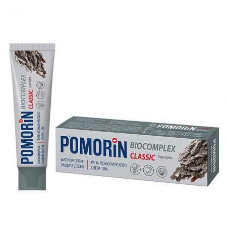 Pomorin Classic Биокомплекс 100 мл Зубная паста - КОЛОРЛОН ВТД Новосибирск