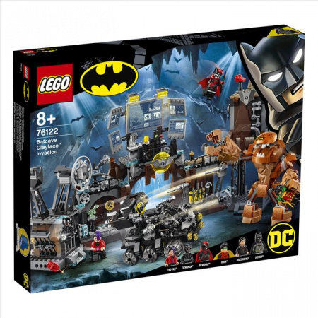 76122Игрушка Супер Герои Вторжение Глиноликого в бэт-пещеру - КОЛОРЛОН ВТД Новосибирск