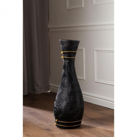 Ваза напольная "Мира Black", 70 см 7306307 - КОЛОРЛОН ВТД Новосибирск