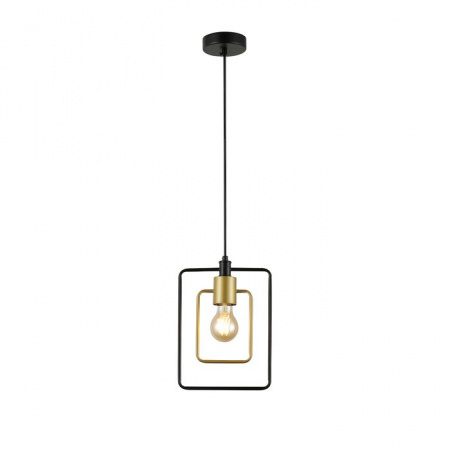 Подвесной светильник Escada 1165/1S E27*40W Black/Gold - КОЛОРЛОН ВТД Новосибирск