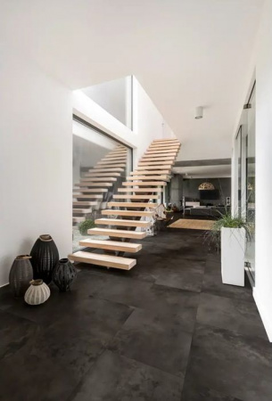 Керамогранит 60х60 Global Tile ВАЙБ черный (кор. - 4 шт.) - КОЛОРЛОН ВТД Новосибирск
