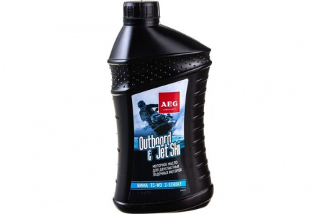 AEG Outboard&JetSki 2Т Oil Масло NMMA TC-W3 1л - КОЛОРЛОН ВТД Новосибирск