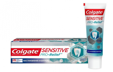 Colgate Sensitive Pro-Relief Восстановление и Контроль 75 мл Зубная паста - КОЛОРЛОН ВТД Новосибирск