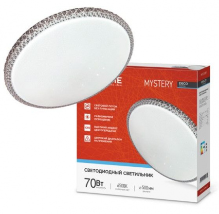 Светильник DECO MYSTERY 70Вт 230В 6500К 6300Лм 500х73мм IN HOME - КОЛОРЛОН ВТД Новосибирск