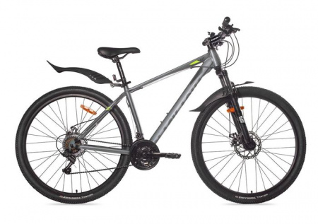 Велосипед BLACK AQUA Cross 1981 D matt 29" (серый/18") - КОЛОРЛОН ВТД Новосибирск