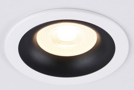 Точка TN102722 WH/BK белый/черный GU5.3 92*92*23 - КОЛОРЛОН ВТД Новосибирск
