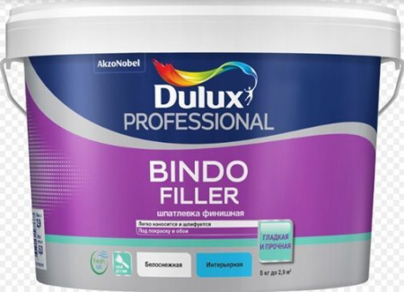Шпатлевка финишная Dulux Bindo Filler 2,9л (5 кг) - КОЛОРЛОН ВТД Новосибирск