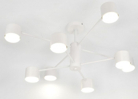 Люстра MS 1200/8 Арагон Белый 8*GX53 max.11W 650x650x300mm - КОЛОРЛОН ВТД Новосибирск