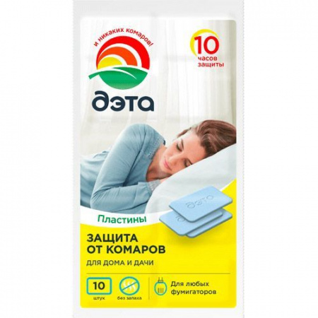 пластины Дэта insecto 10шт/Химик/200 - КОЛОРЛОН ВТД Новосибирск