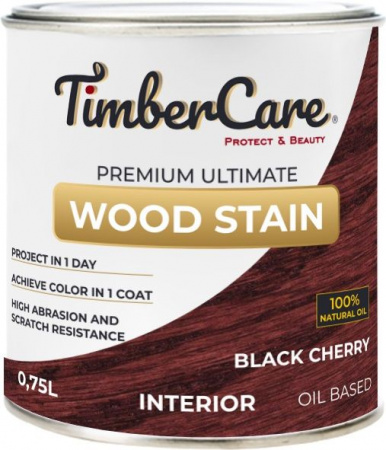 Масло TimberCare WS 350032 (цвет: Черешня/ Black cherry), банка 0,75л - КОЛОРЛОН ВТД Новосибирск