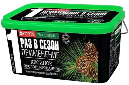 Удобрение Хвойное с биодоступным кремнием гран 3л Bona Forte  - КОЛОРЛОН ВТД Новосибирск