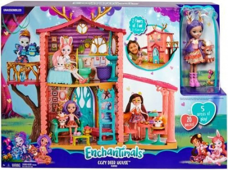 FRH50 Enchantimals® Домик Данессы Оленни - КОЛОРЛОН ВТД Новосибирск