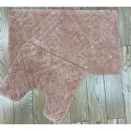 Коврик д/ван. комн. "Sophisticated" PINK 60x100+50*60 ЗЛ - КОЛОРЛОН ВТД Новосибирск