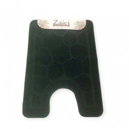Коврик под унитаз Zalel  B 57*80 Dark Green темно-зеленый - КОЛОРЛОН ВТД Новосибирск