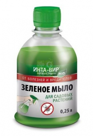 ИНТА-ВИР Зеленое мыло в бутылках  250мл. - КОЛОРЛОН ВТД Новосибирск