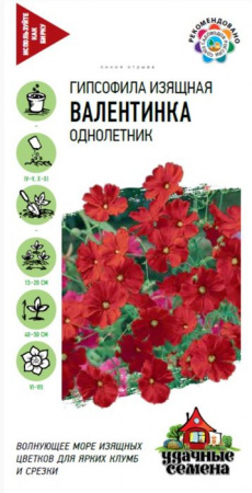 Гипсофила изящная  Валентинка 0.3гр (Гавриш) цв - КОЛОРЛОН ВТД Новосибирск