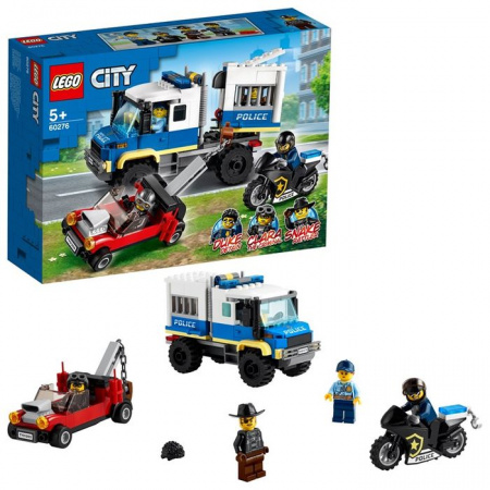 60276Конструктор LEGO CITY "Транспорт для перевозки преступников" НГ - КОЛОРЛОН ВТД Новосибирск
