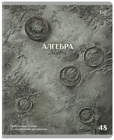 Тетрадь предметная 48л. BG "Печать времени" - Алгебра, тиснение 386950 - КОЛОРЛОН ВТД Новосибирск