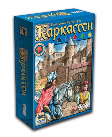 Настольная игра: Каркассон (2-е рус. изд.), арт. 1111 - КОЛОРЛОН ВТД Новосибирск