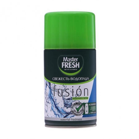 Master FRESH освежитель воздуха сменный баллон Свежесть водопада 250 мл - КОЛОРЛОН ВТД Новосибирск