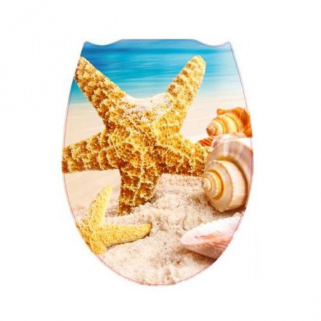 Крышка для унитаза, фотопринт "Бриз" - КОЛОРЛОН ВТД Новосибирск