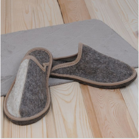 Тапочки закрытые "День-ночь" унисекс р.43 - КОЛОРЛОН ВТД Новосибирск