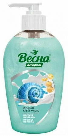 мыло 280гр жидк Морские минералы  Весна - КОЛОРЛОН ВТД Новосибирск