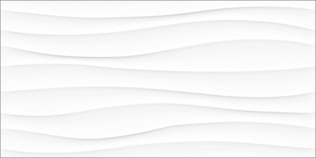 Керамогранит 40х80 Global Tile ПРИНЦЕССА рельеф белый (кор. - 5 шт.) - КОЛОРЛОН ВТД Новосибирск