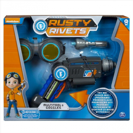 28109Игрушка Rusty Rivets супер инструмент и очки Расти - КОЛОРЛОН ВТД Новосибирск