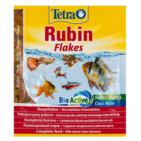 Корм д/рыб TetraRubin Sachet 12гр. - КОЛОРЛОН ВТД Новосибирск