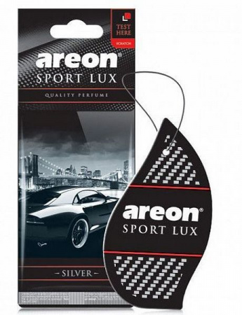Ароматизаторы AREON "SPORT LUX"  SILVER - КОЛОРЛОН ВТД Новосибирск