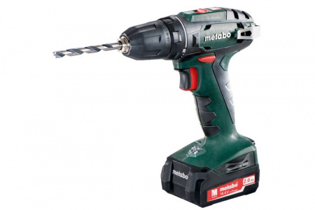 METABO Акк. шуруповерт BS14.4, 2х2.0Ач Li-Ion,10мм,кейс - КОЛОРЛОН ВТД Новосибирск