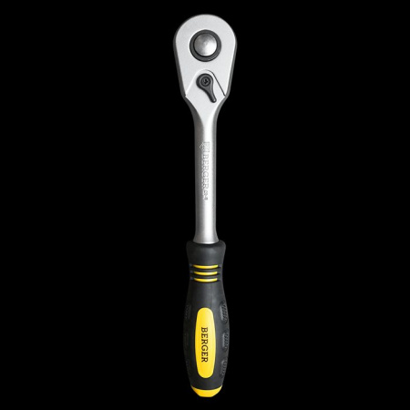 Трещотка 1/2" 45 зубов BERGER BG-12RH - КОЛОРЛОН ВТД Новосибирск