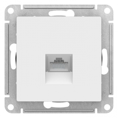 ATN000183 Бел Розетка ПК Cat5e Atlasdesign - КОЛОРЛОН ВТД Новосибирск