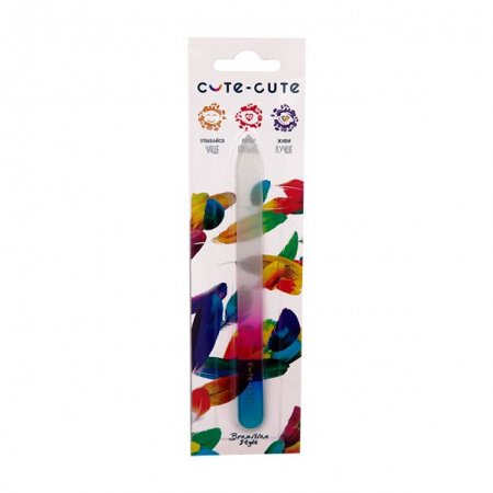 CUTE-CUTE  Пилка стеклянная, цвет микс, 14 см, 049122 - КОЛОРЛОН ВТД Новосибирск