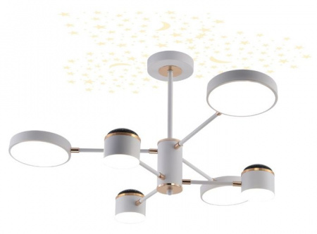 Люстра Escada 10255/6 LED*110W White/Gold - КОЛОРЛОН ВТД Новосибирск