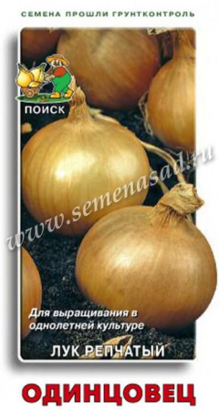 Лук репчатый Одинцовец 1гр (Поиск) цв - КОЛОРЛОН ВТД Новосибирск