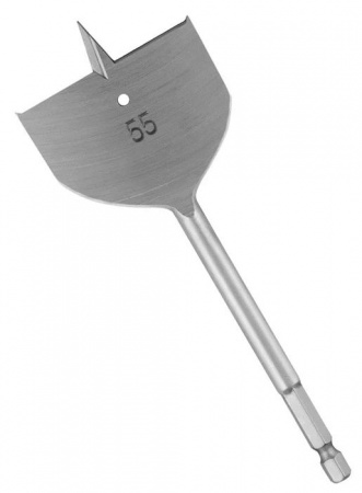 Vertextools сверло по дереву перовое, шестигранный хвос 55х152 - КОЛОРЛОН ВТД Новосибирск